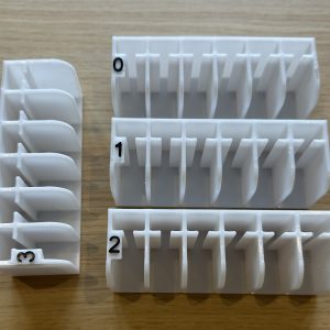 Rangement pour les tirettes (Lot de 4 - Vendus vides)